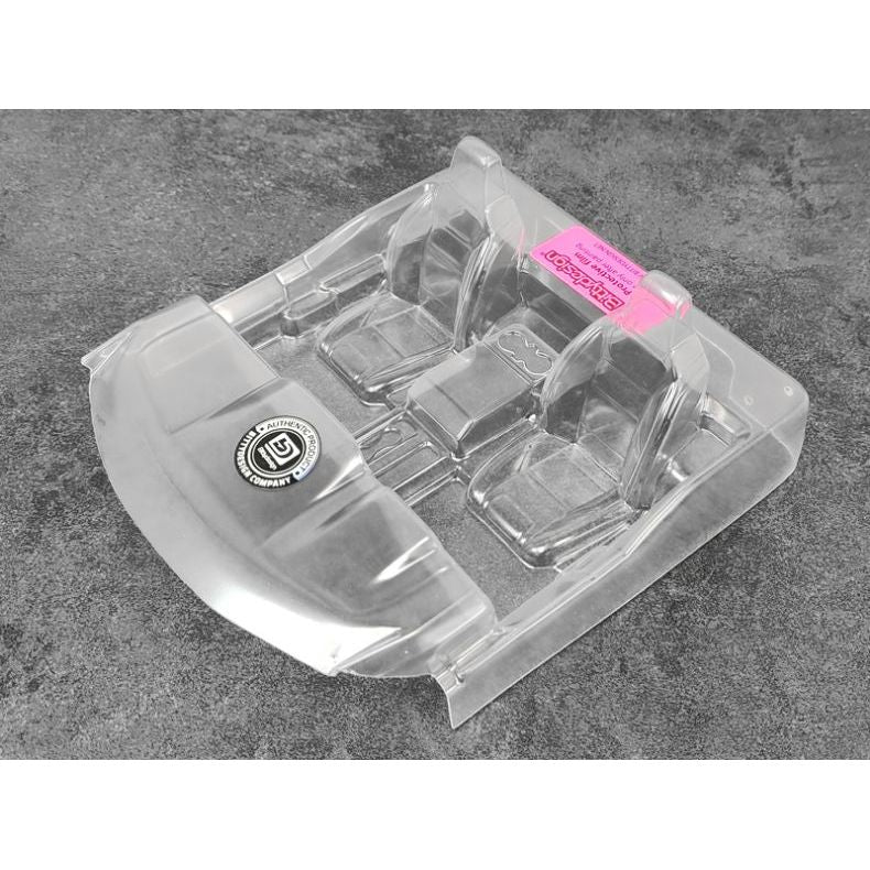 BITTYDESIGN 1/10 Rock1 Clear Interior for Rock Crawler Body, Pre-Cut