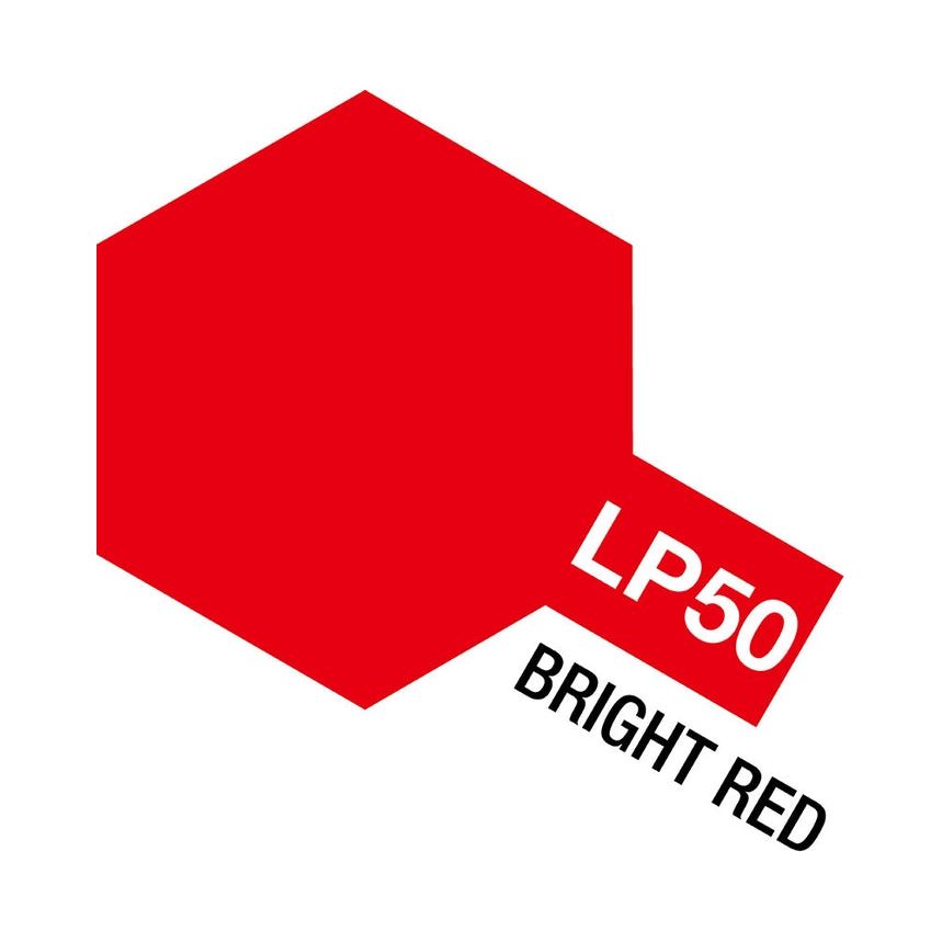 TAMIYA LP-50 Bright Red Lacquer Paint 10ml