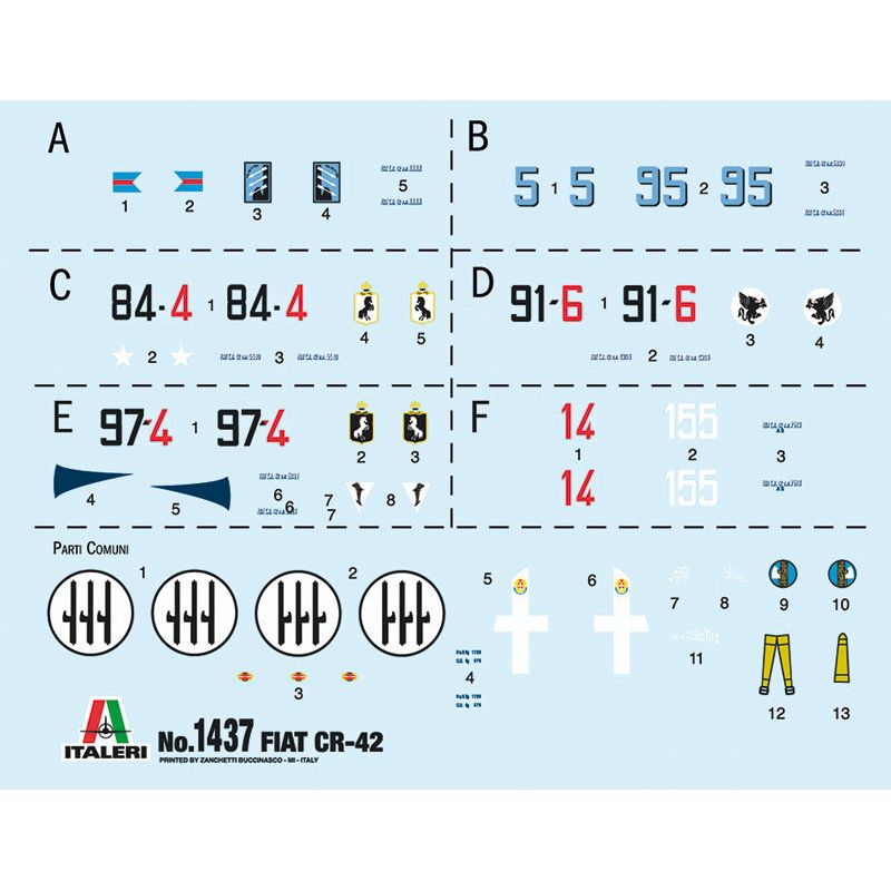 ITALERI 1/72 Fiat CR.42 Falco Battle of Britain 80th Anniversary