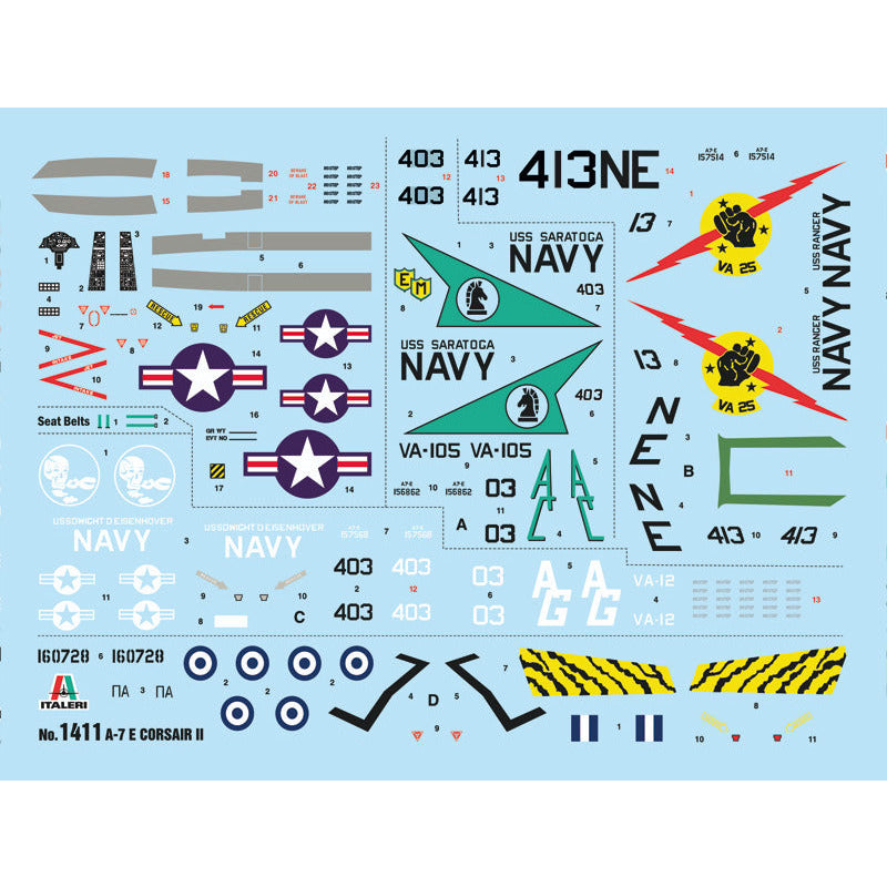 ITALERI 1/72 A-7E Corsair II