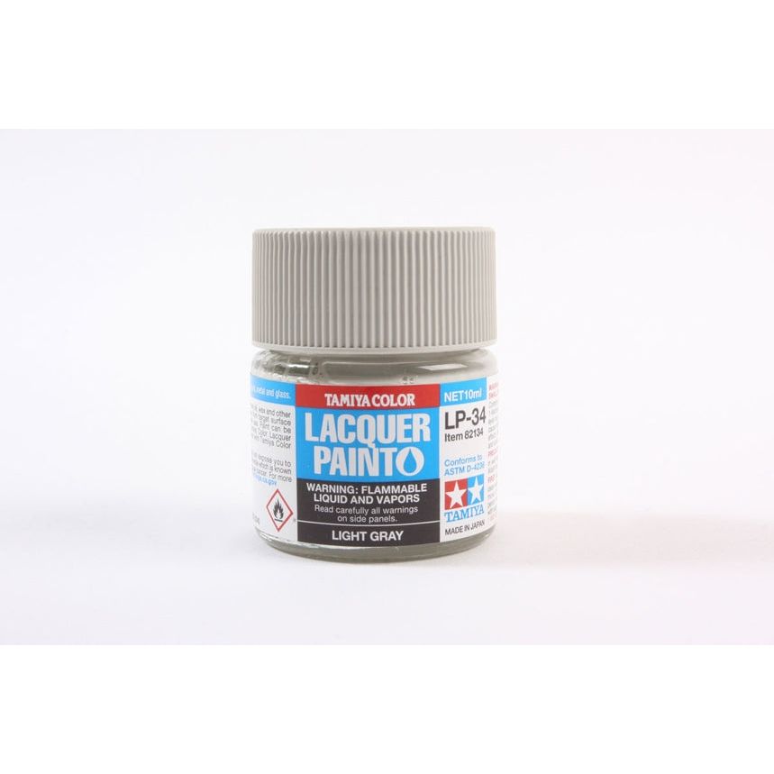 TAMIYA LP-34 Light Grey Lacquer Paint 10ml