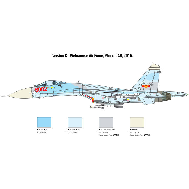 ITALERI 1/72 Su-27 Flanker