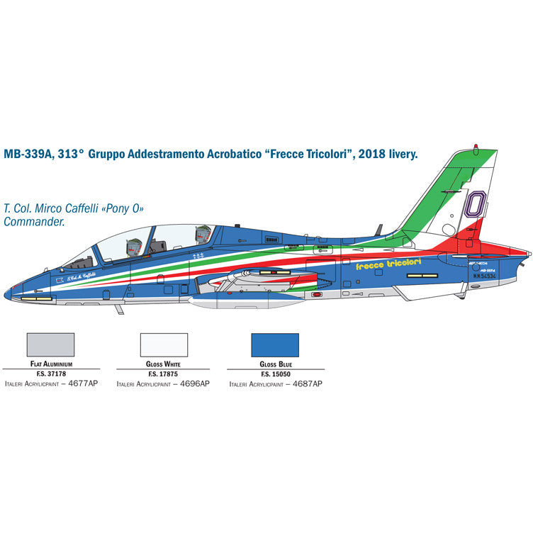 ITALERI 1/72 MB 339A P.A.N. 2018 Livery A.M.I.