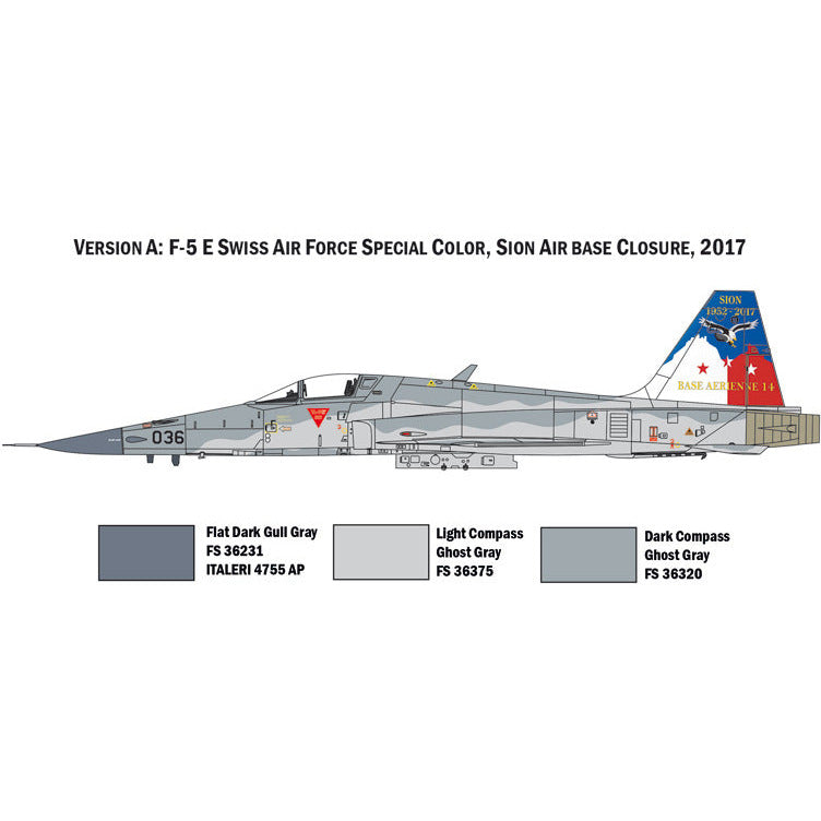 ITALERI 1/72 F-5E Swiss Air Force