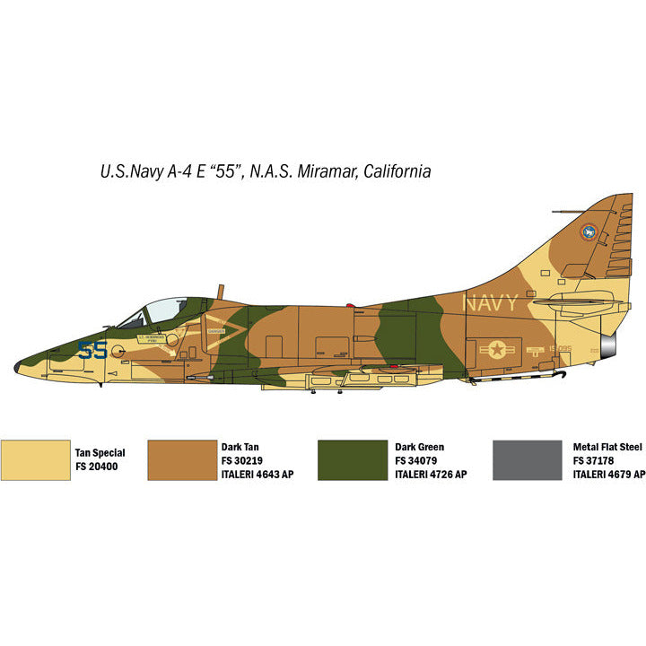 ITALERI 1/72 US Navy Fighter Weapons School "Top Gun" F-14A