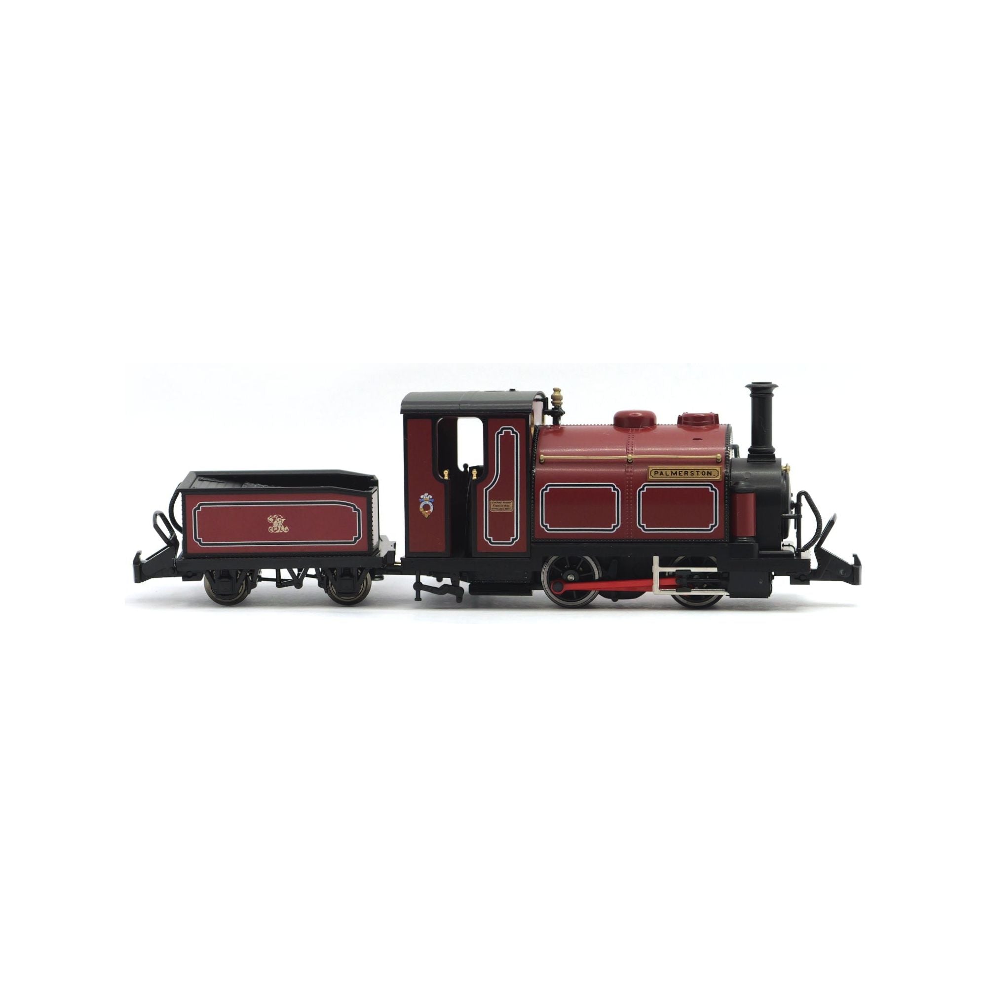 KATO/PECO OO9 Gauge Small England Locomotive - Palmerston (maroon)