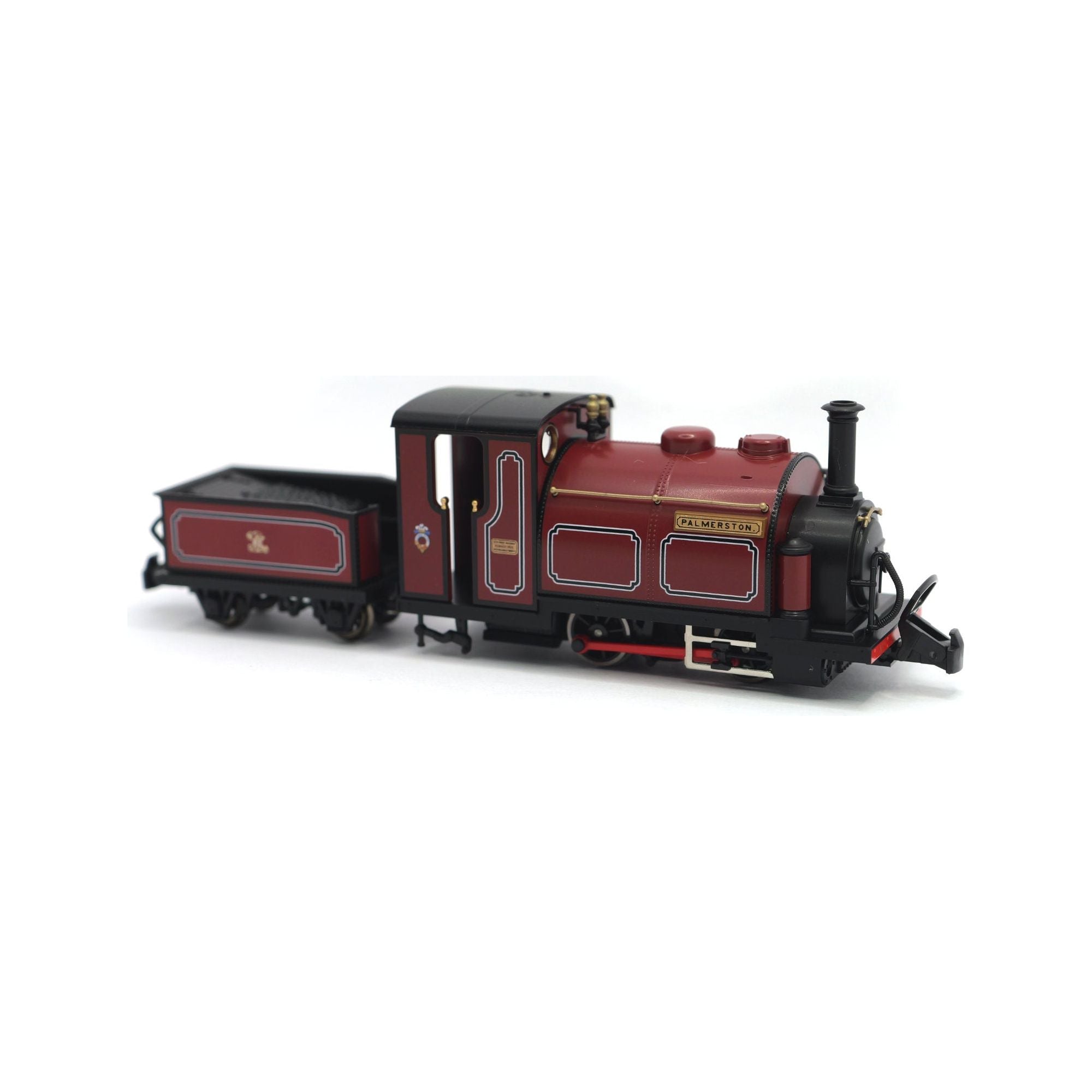 KATO/PECO OO9 Gauge Small England Locomotive - Palmerston (maroon)