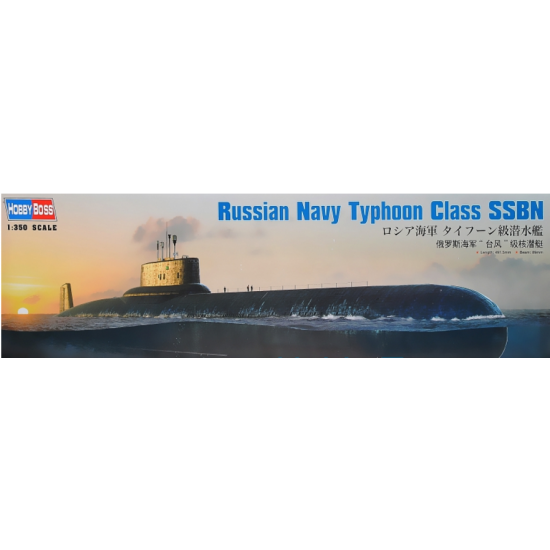 HOBBY BOSS 1/350 Russian Navy Typhoon Class SSBN