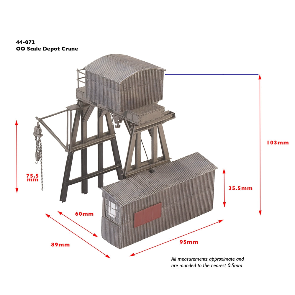 SCENECRAFT OO Depot Crane