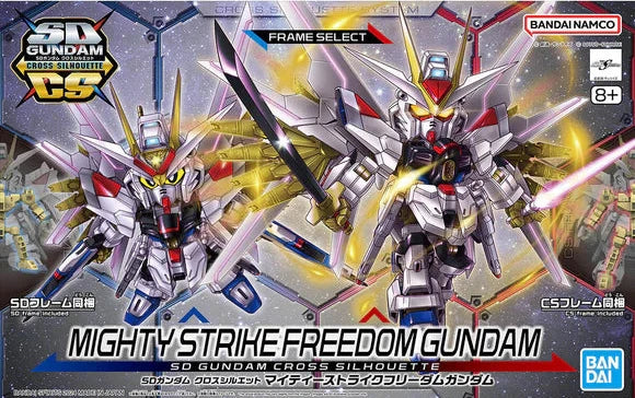 BANDAI SD GUNDAM CROSS SILHOUETTE MIGHTY STRIKE FREEDOM GUNDAM