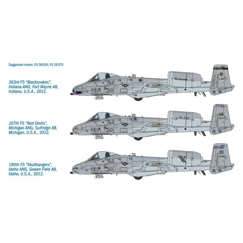 ITALERI 1/48 A-10C "Blacksnakes"