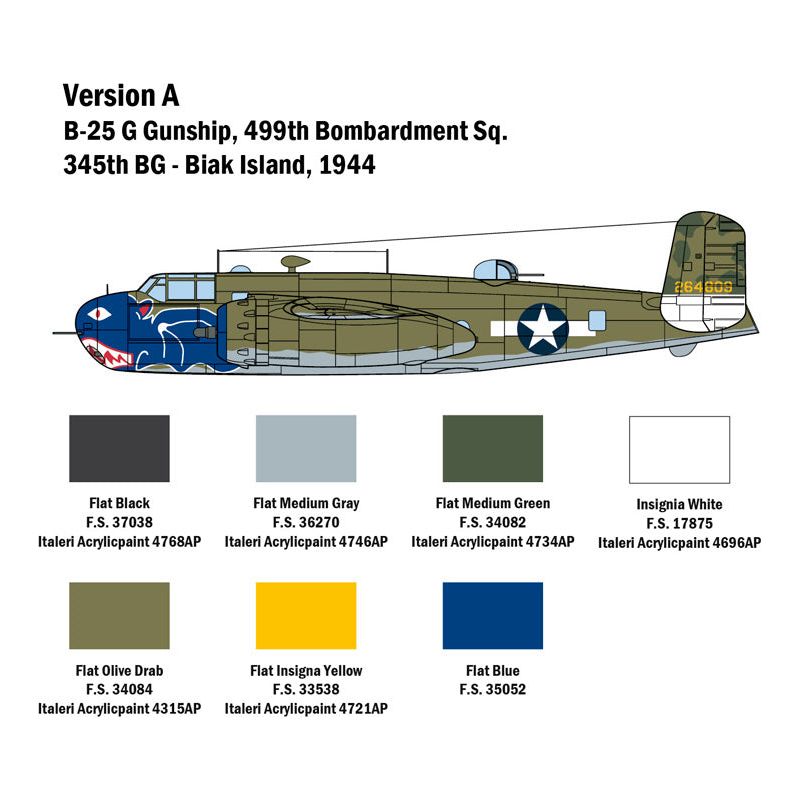 ITALERI 1/48 B-25G Mitchell