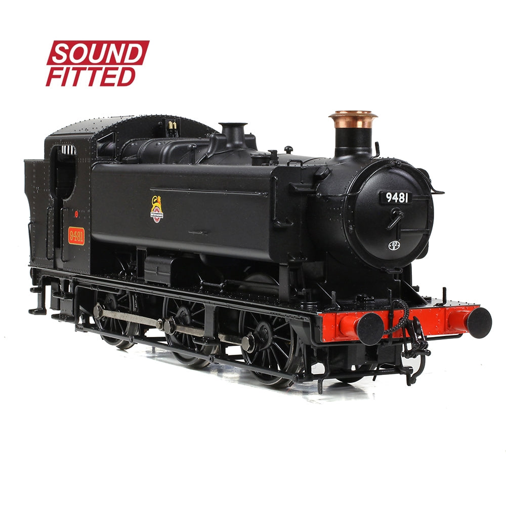 BRANCHLINE OO GWR 94XX Pannier Tank 9481 BR Black (Early Emblem) Sound Fitted