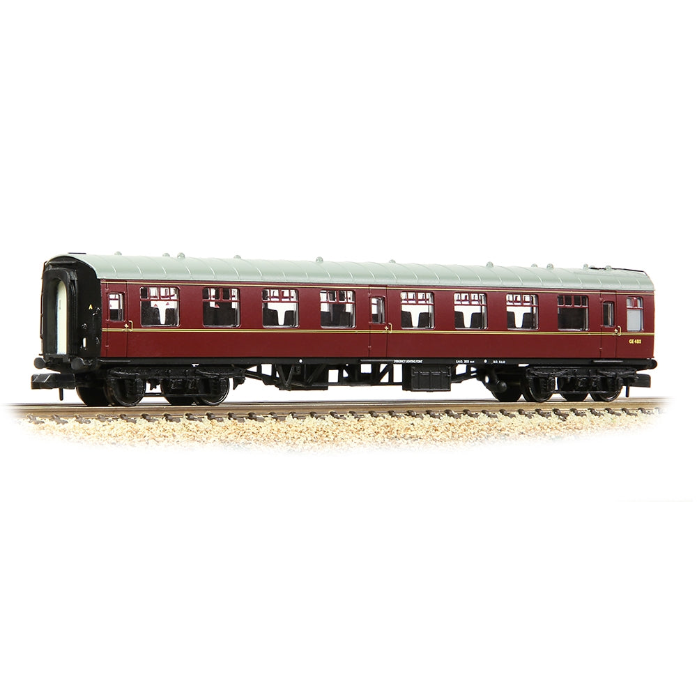 GRAHAM FARISH N BR Mk1 GE4811 TSO Tourist Second Open BR Maroon