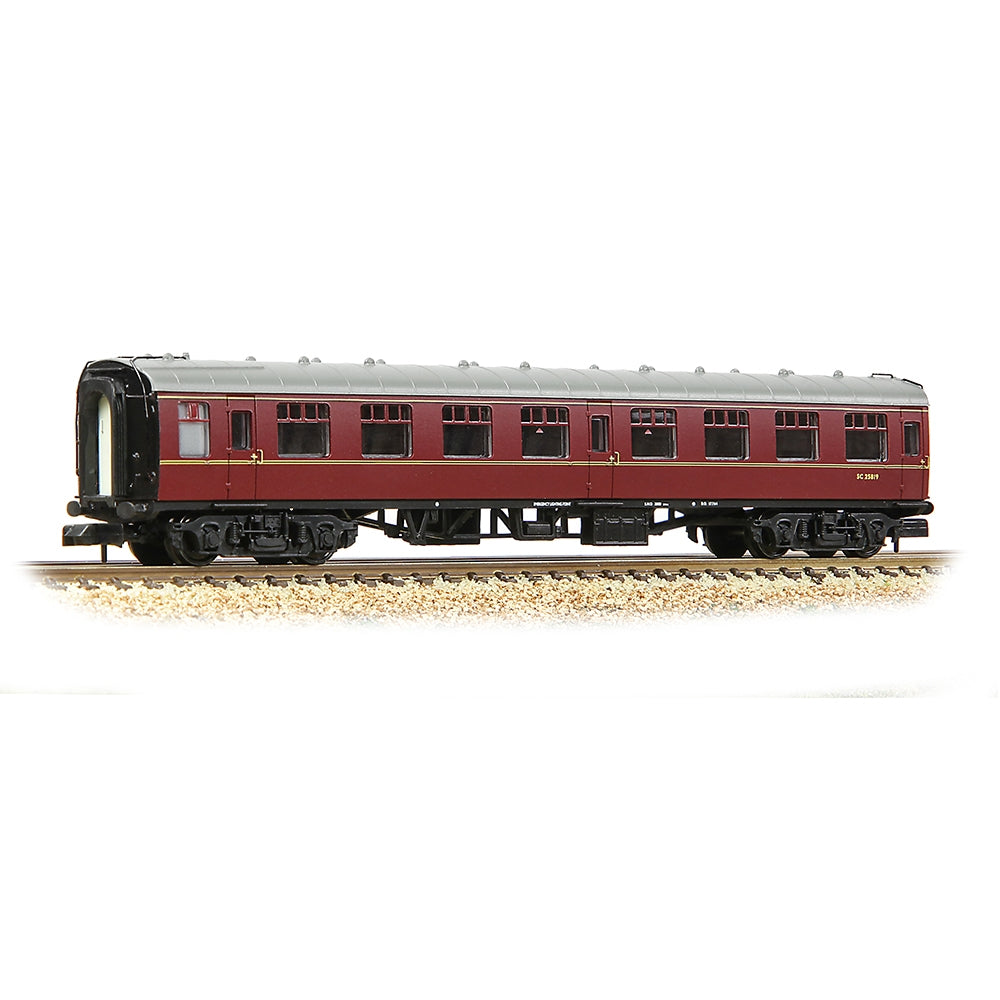 GRAHAM FARISH N BR Mk1 SC25819 SK Second Corridor BR Maroon