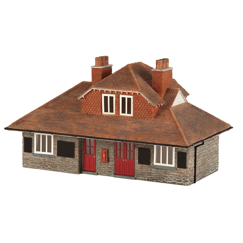 SCENECRAFT OO9 Narrow Gauge Station Red