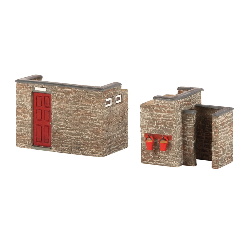 SCENECRAFT OO9 Narrow Gauge Station Red