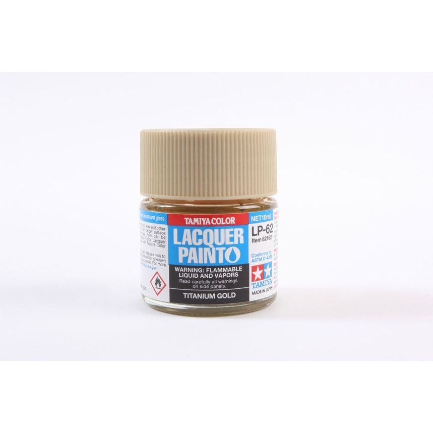 TAMIYA LP-62 Titanium Gold Lacquer Paint 10ml