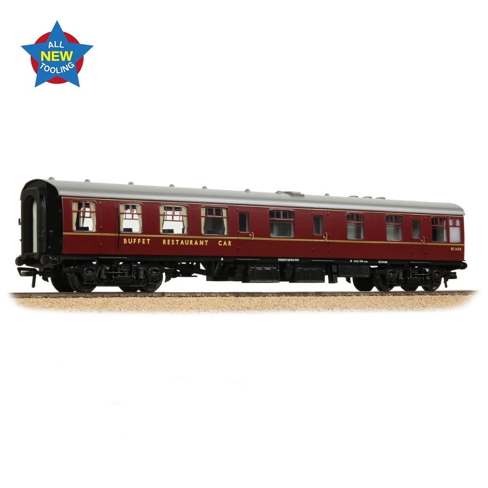 BRANCHLINE BR MK1 RB Restaurant Buffet BR Maroon