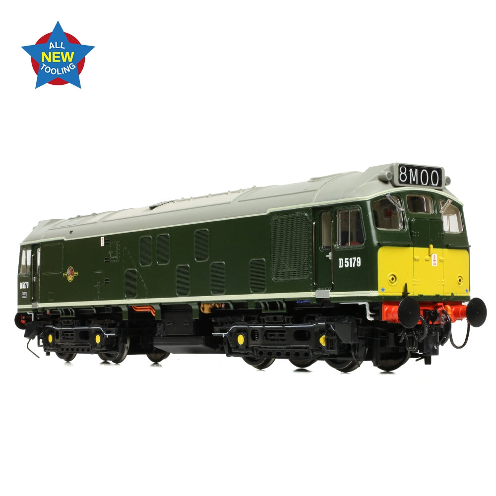 BRANCHLINE Class 25/1 D5179 BR Green (Small Yellow Panels)