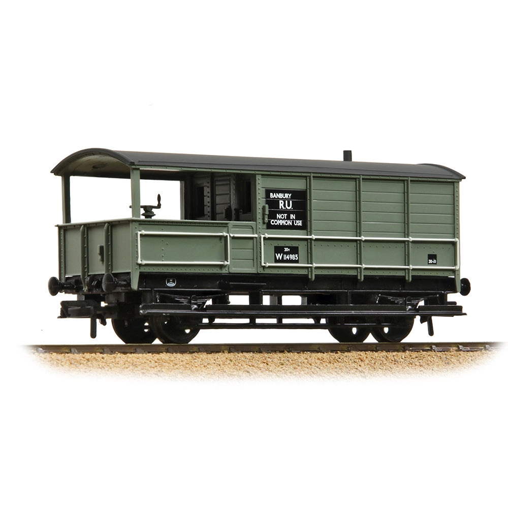 BRANCHLINE GWR 20T 'Toad' Brake Van BR Grey (Early)