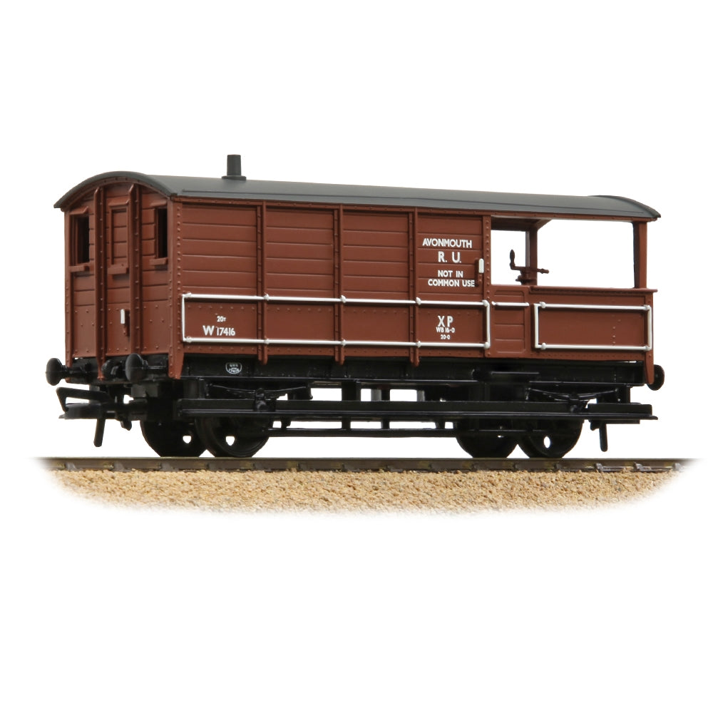 BRANCHLINE GWR 20T 'Toad' Brake Van BR Bauxite (Early)