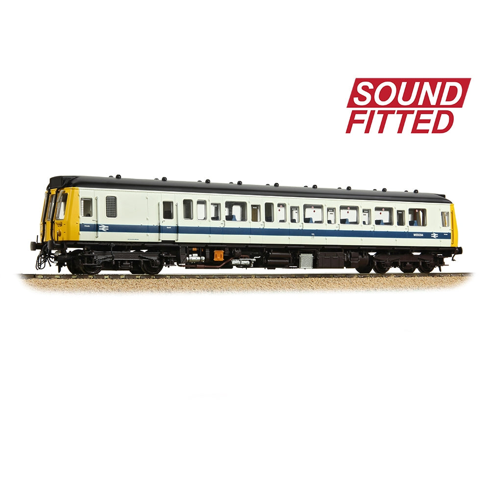 BRANCHLINE Class 121 Single-Car DMU W55034 BR White & Blue