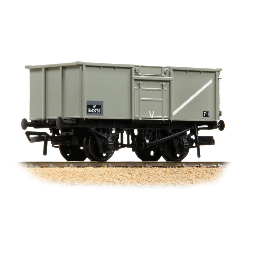 BRANCHLINE BR 16T Steel Mineral Wagon Top Flap Doors BR Grey (Early)