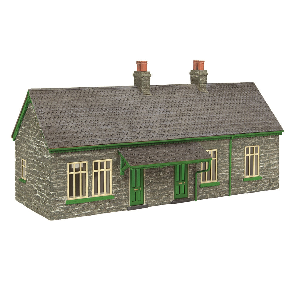 SCENECRAFT Narrow Gauge (OO9) Station Cottages Green