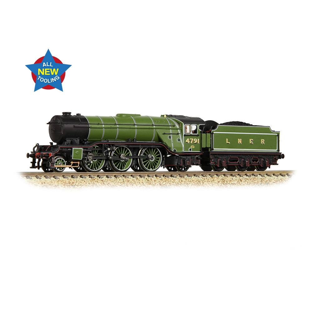 GRAHAM FARISH LNER V2 4791 LNER Lined Green (Original)