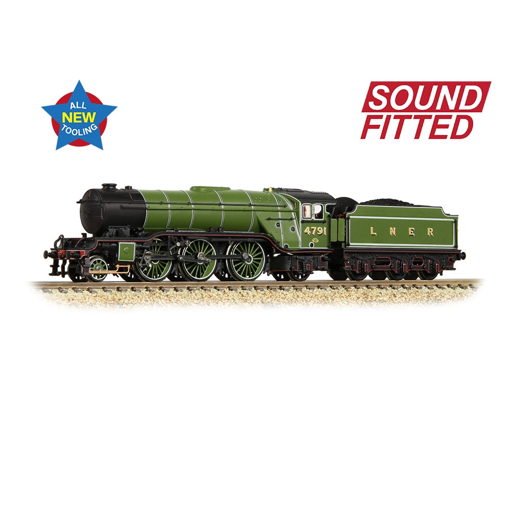 GRAHAM FARISH LNER V2 4791 LNER Lined Green (Original)