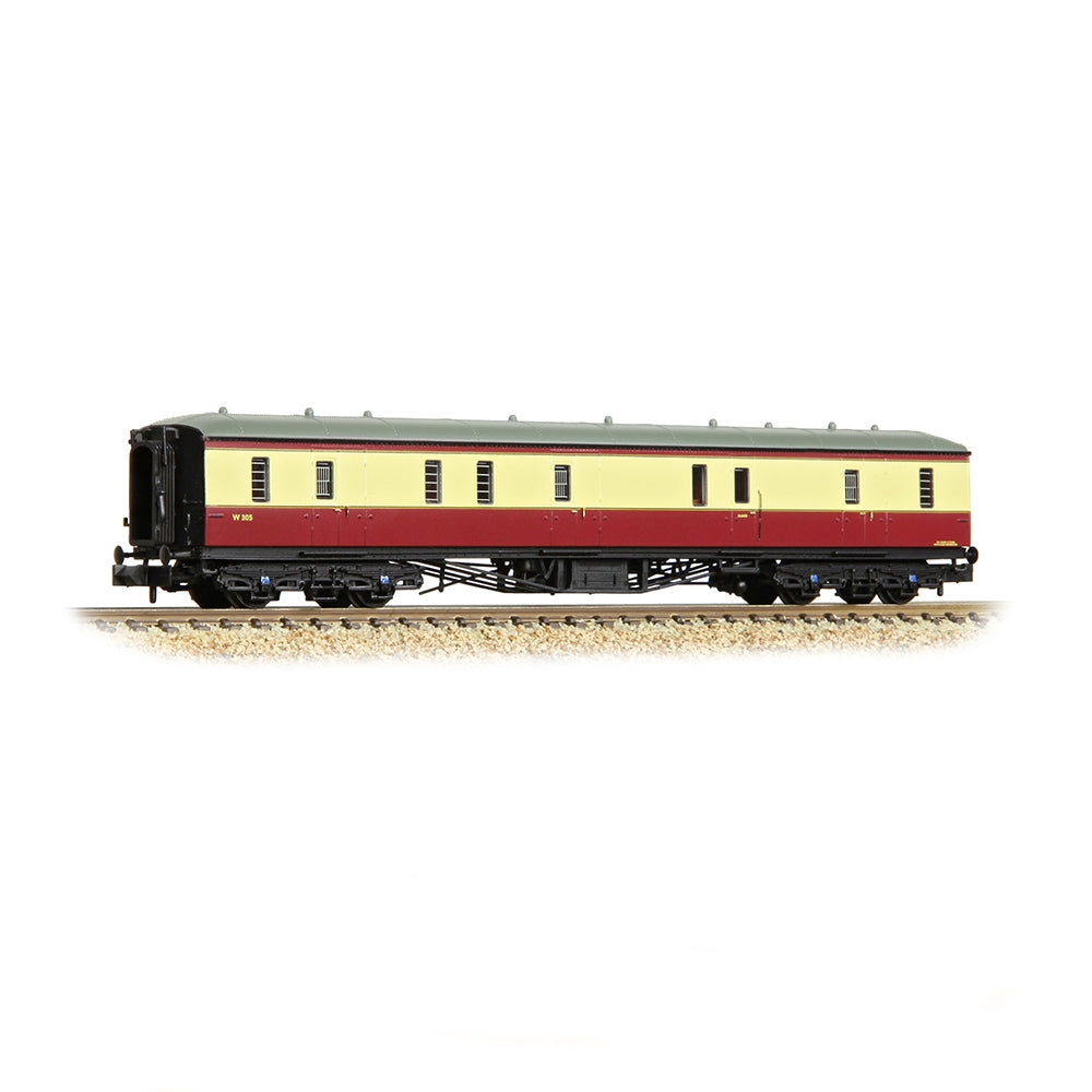 GRAHAM FARISH GWR Hawksworth Full Brake BR Crimson & Cream