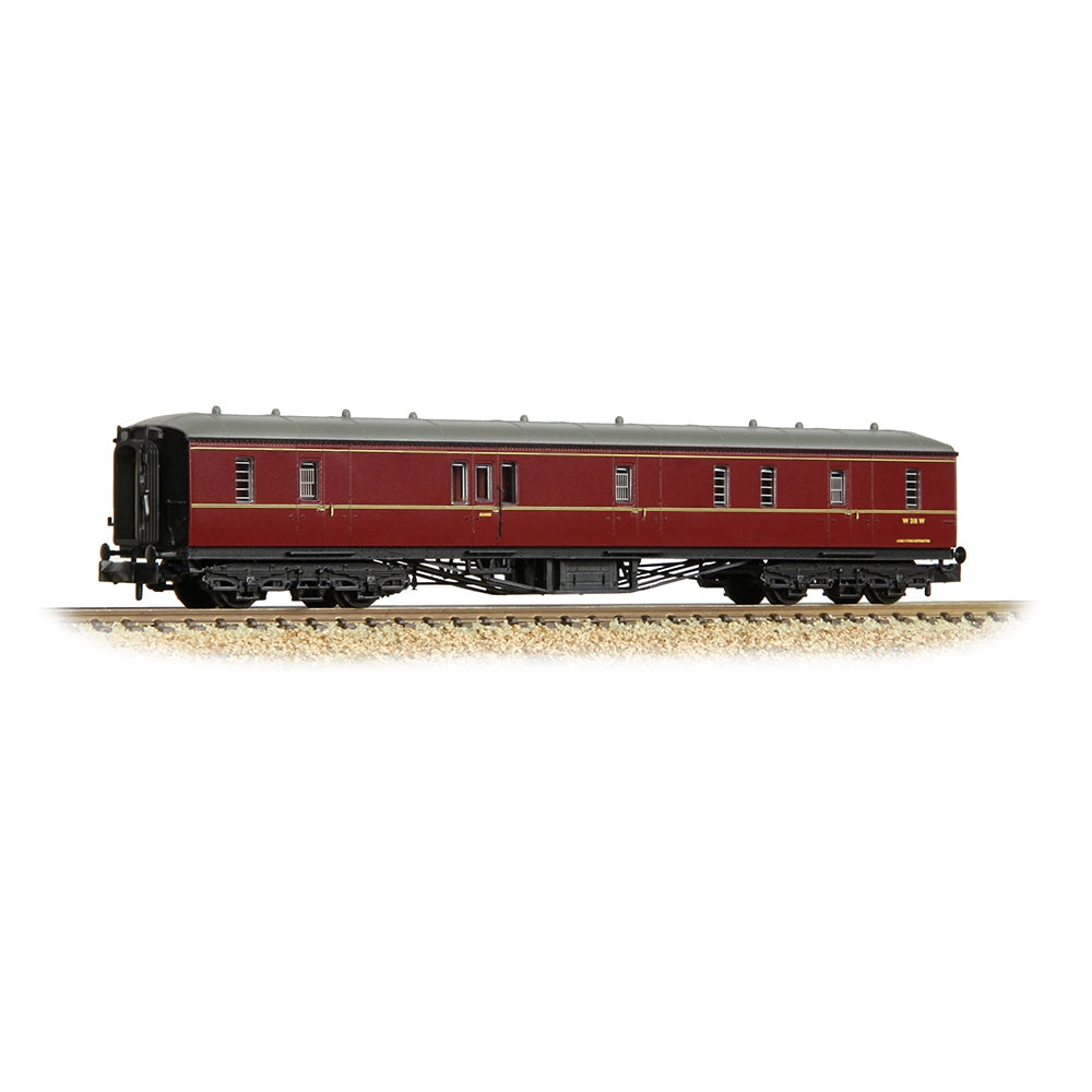 GRAHAM FARISH GWR Hawksworth Full Brake BR Maroon