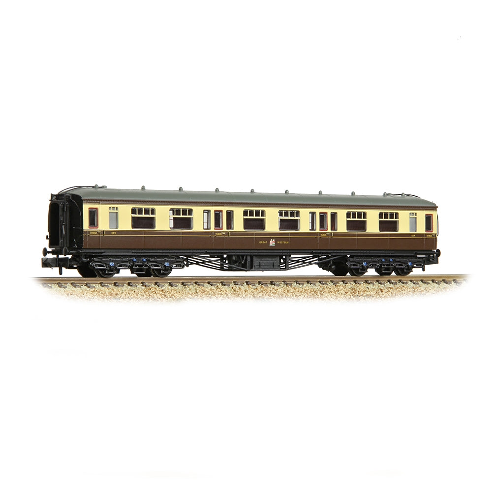 GRAHAM FARISH GWR Hawksworth Full Brake GWR Chocolate & Cream