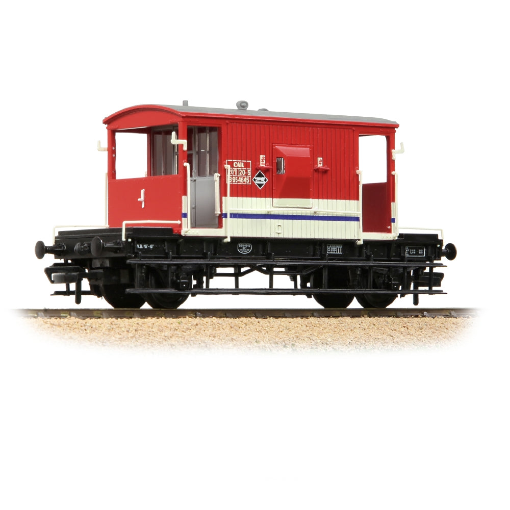 BRANCHLINE BR 20T Brake Van London Transport Barrier Vehicle Red & White