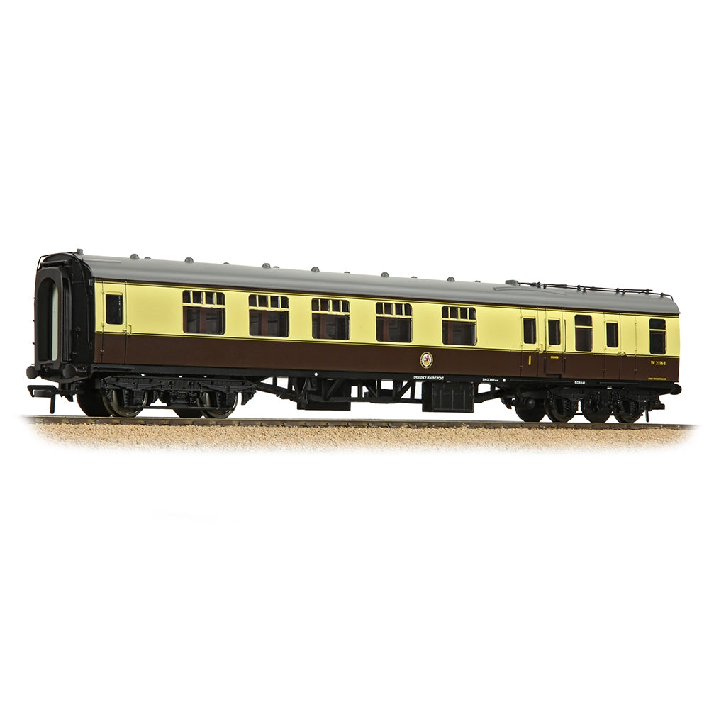 BRANCHLINE BR Mk1 BCK Brake Composite Corridor BR (WR) Chocolate & Cream