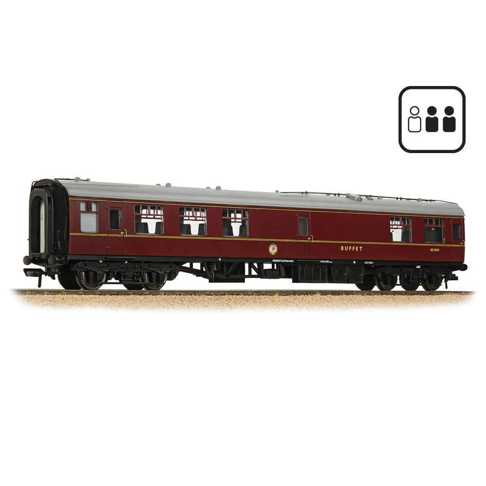 BRANCHLINE BR Mk1 RMB Restaurant Miniature Buffet BR Maroon [PF]