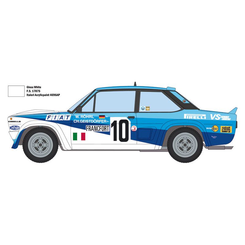 ITALERI 1/24 Fiat 131 Abarth Rally