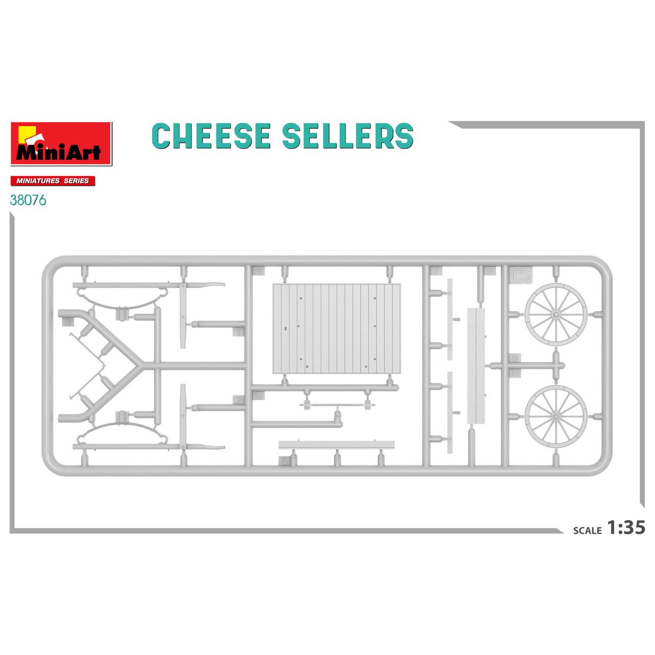 MINIART 1/35 Cheese Sellers