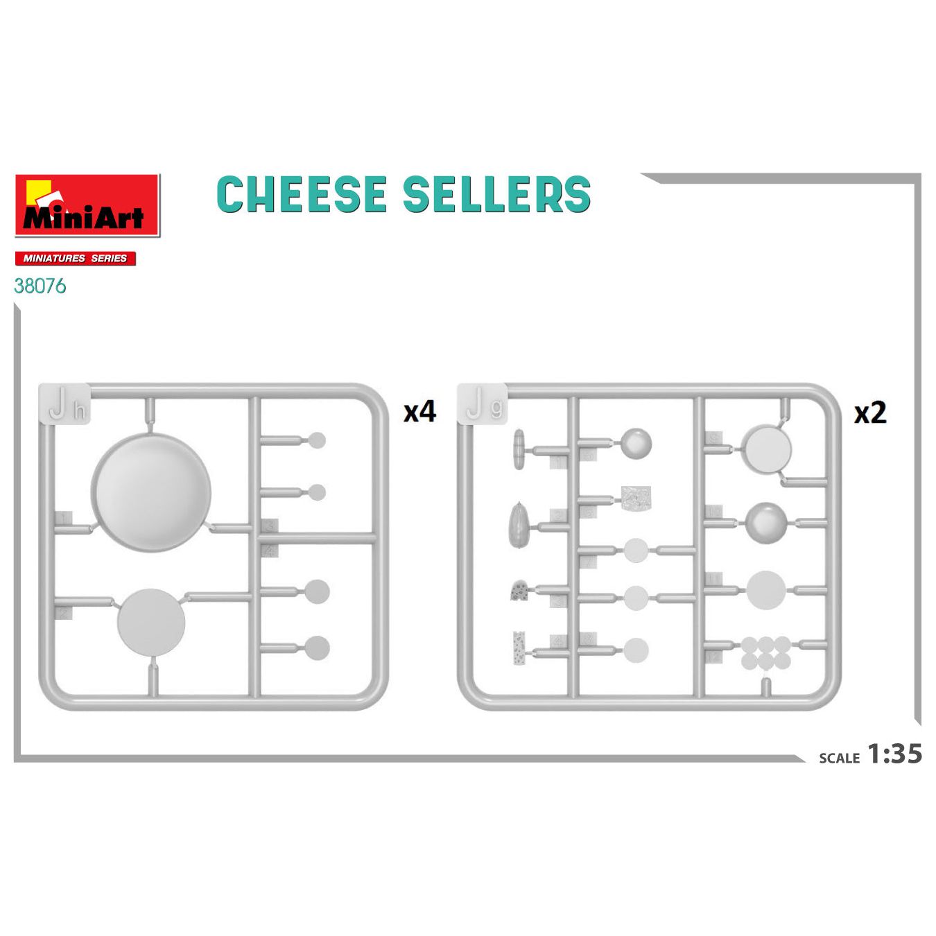 MINIART 1/35 Cheese Sellers