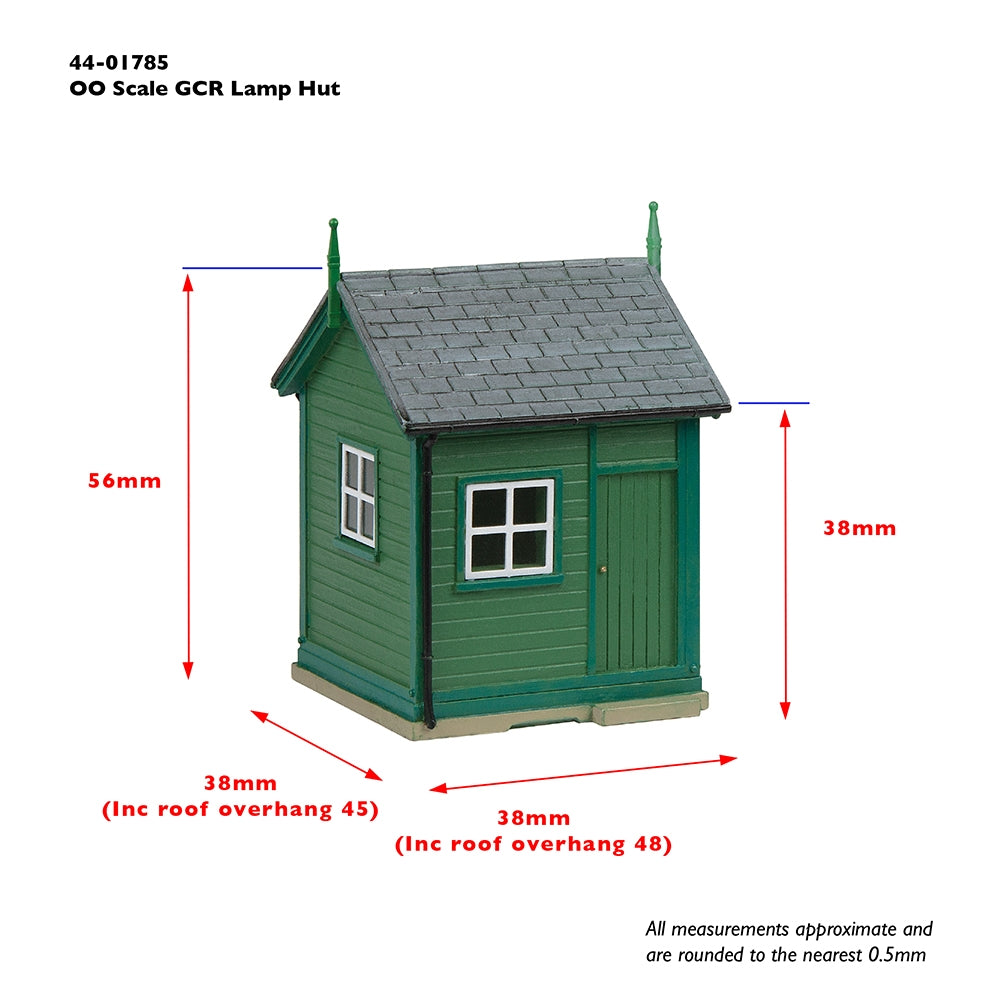 SCENECRAFT OO GCR Lamp Hut Green