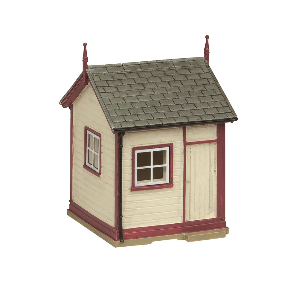 SCENECRAFT OO GCR Lamp Hut Maroon and Cream