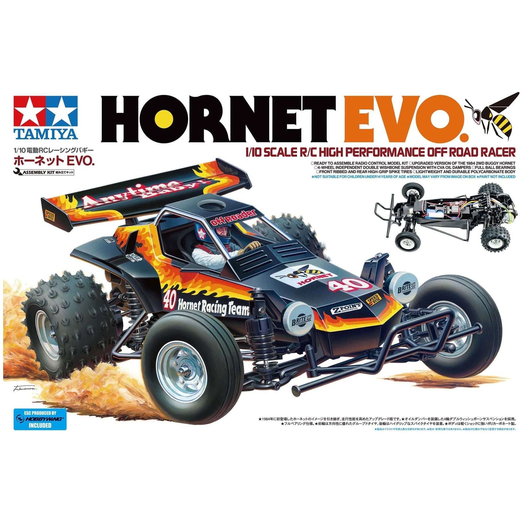 TAMIYA 1/10 RC Hornet Evo RC Buggy