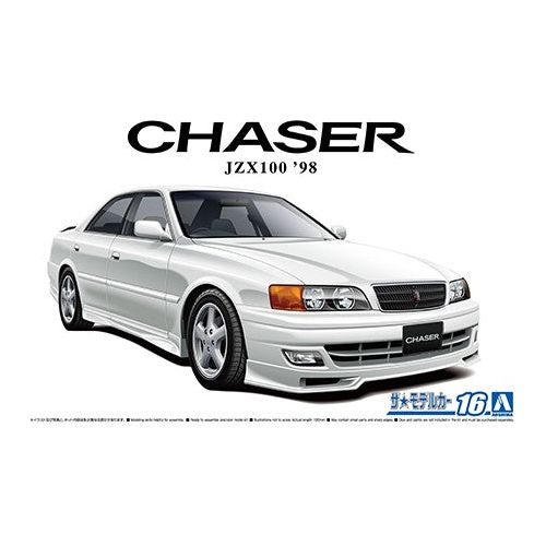 AOSHIMA 1/24 Toyota JZX100 Chaser Tourer V '98