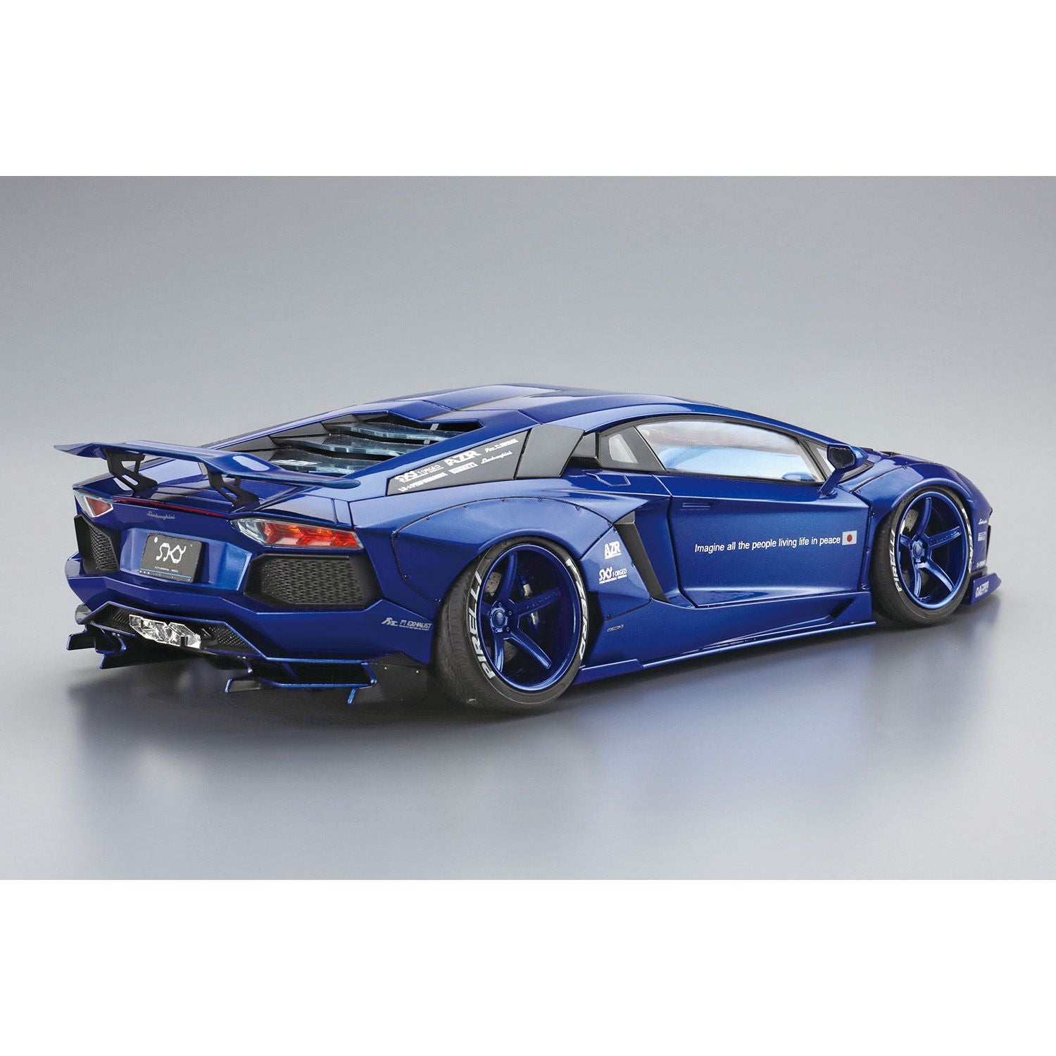 AOSHIMA 1/24 LB Works Lamborghini Aventador Ver.2