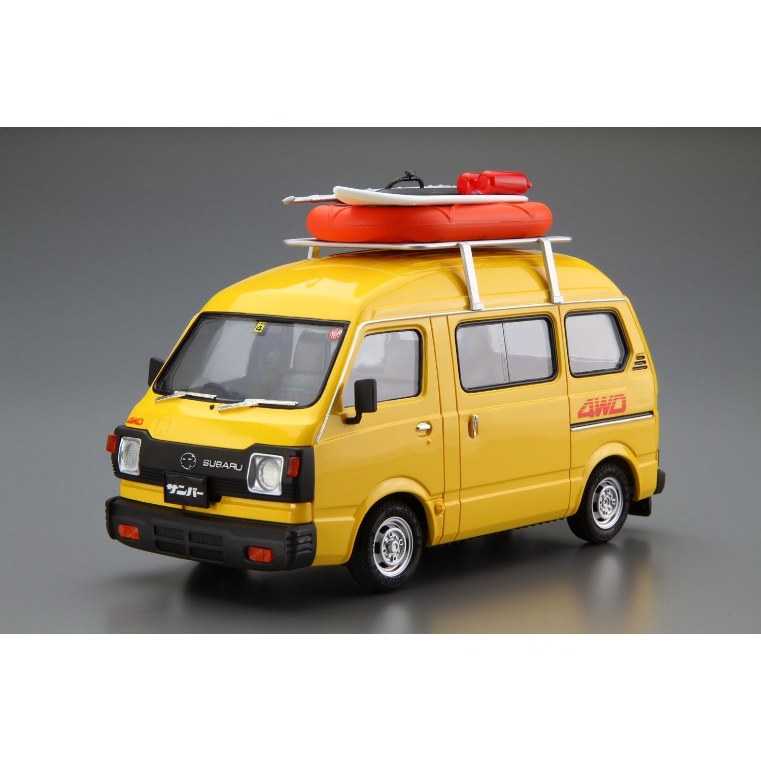 AOSHIMA SUBARU TT1 SAMBAR 
HIGH-ROOF 4WD '80