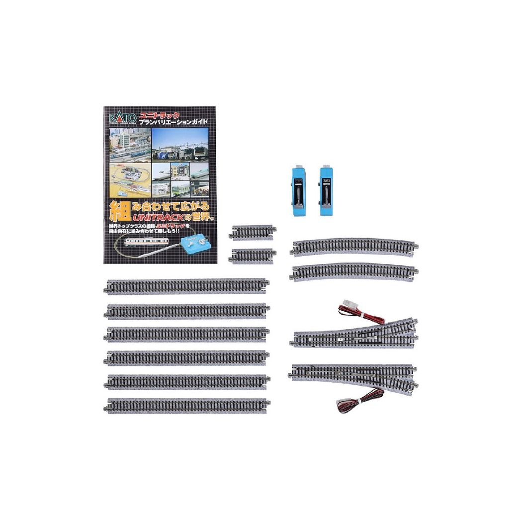 KATO N Unitrack Mainline Passing Siding Variation Set V1