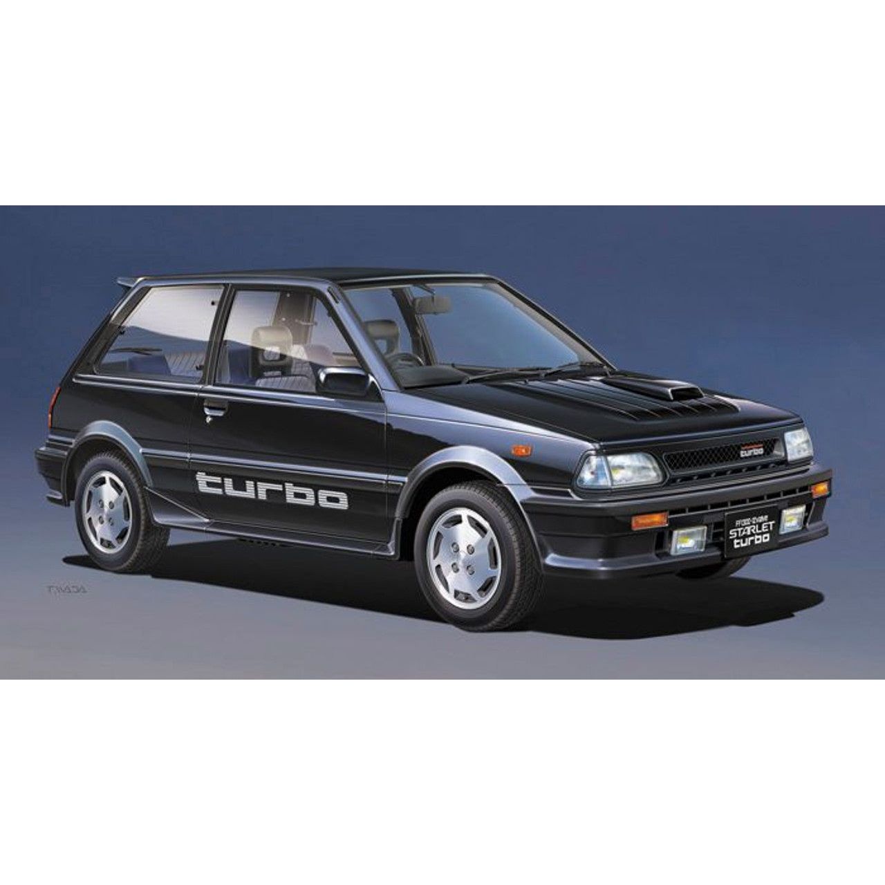 HASEGAWA 1/24 Toyota Starlet EP71 Turbo-S (3-Door) Early Version