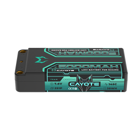 CAYOTE Racing Lipo Battery, 145C, 5000mAh, 7.6V, 38Wh