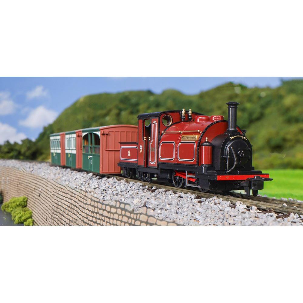 KATO/PECO OO9 Gauge Small England Locomotive - Palmerston (maroon)